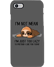 I AM NOT MEAN Phone Case tile