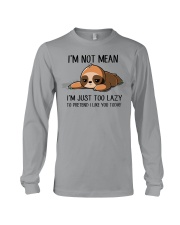 I AM NOT MEAN Long Sleeve Tee tile