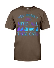 I Really Need All These Cats Classic T-Shirt tile