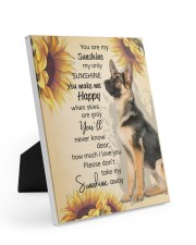 YOU ARE MY SUNSHINE MY ONLY SUNSHINE POSTER Easel-Back Gallery Wrapped Canvas tile