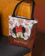 Personalizable Floral Tote Bag All-over Tote aos-all-over-tote-lifestyle-front-02