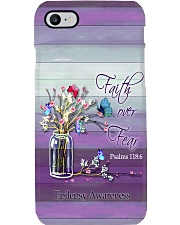 FAITH OVER FEAR - EPILEPSY Phone Case i-phone-8-case