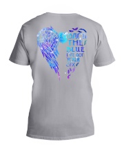 BACK THE BLUE I'VE GOT YOUR SIX V-Neck T-Shirt tile