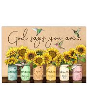 GOD SAYS YOU ARE 17x11 Poster front