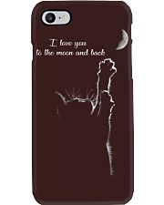 I LOVE YOU TO THE MOON AND BACK Phone Case tile