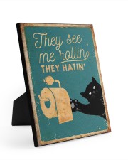 THEY SEE ME ROLLIN 8x10 Easel-Back Gallery Wrapped Canvas thumbnail