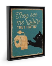 THEY SEE ME ROLLIN 11x14 Black Floating Framed Canvas Prints thumbnail