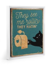 THEY SEE ME ROLLIN 11x14 White Floating Framed Canvas Prints thumbnail
