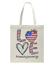 CHEMISTRY TEACHER Tote Bag tile