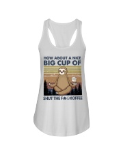 HOW ABOUT A NICE BIG CUP OF STFK Ladies Flowy Tank tile