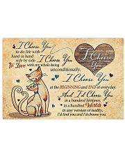 I CHOOSE YOU 17x11 Poster front