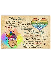 I CHOOSE YOU 17x11 Poster front