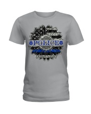 BACK THE BLUE Ladies T-Shirt tile