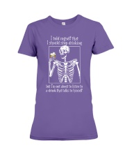 I Told myself Premium Fit Ladies Tee tile