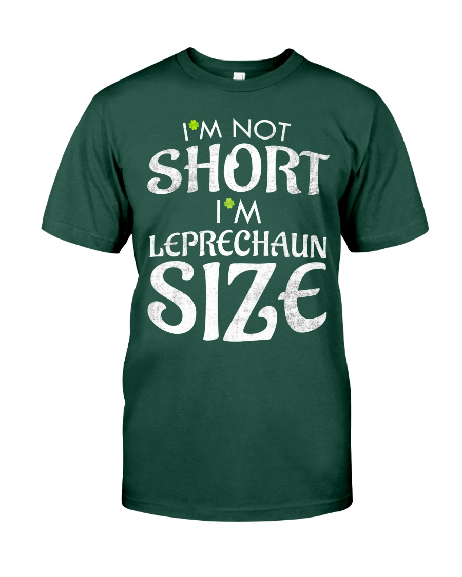 Leprechaun Size Premium Fit Mens Tee
