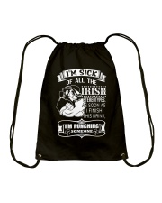 I'm Punching Someone Drawstring Bag thumbnail