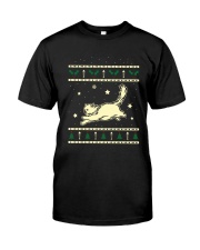 Christmas Birman Cat Premium Fit Mens Tee front