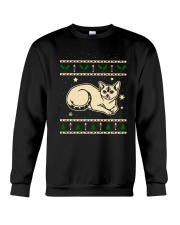 Christmas Devon Rex Cat Crewneck Sweatshirt thumbnail