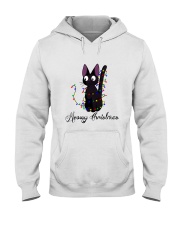 CAT MERRY CHRISTMAS Hooded Sweatshirt thumbnail