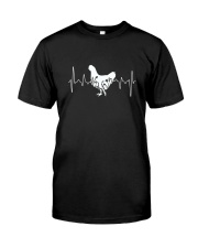 Floral Backyard Chicken Classic T-Shirt front