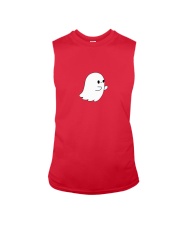 ghost says boo Sleeveless Tee tile