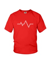 Cycling Heartbeat Youth T-Shirt tile