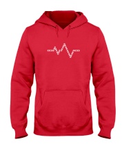 Cycling Heartbeat Hooded Sweatshirt tile