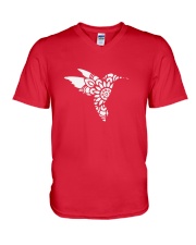 Hummingbird V-Neck T-Shirt tile