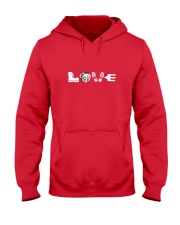 Hiking Love Hooded Sweatshirt tile