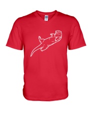 Otter V-Neck T-Shirt tile
