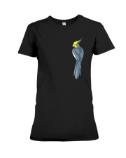 Normal Gray Cockatiel Premium Fit Ladies Tee thumbnail