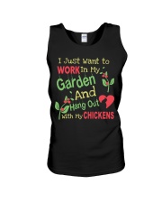 Garden and Chickens Lovers Unisex Tank thumbnail