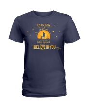 TO MY SON Ladies T-Shirt thumbnail