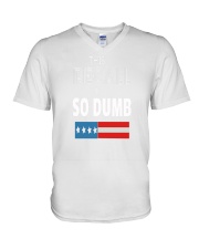 This Recall Is So Dumb T Shirt V-Neck T-Shirt tile