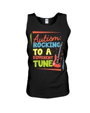 Autism Rocking To a Different Tune Guitar Unisex Tank thumbnail