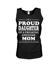 Proud Daughter Of A Freaking Awesome Mom T-S Unisex Tank thumbnail