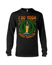 I Do Yoga Because Wine Can't Cure Every Prob Long Sleeve Tee thumbnail