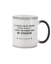 Struggle and Strength Color Changing Mug color-changing-right