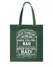 Paul Santisi Gear GUT CHECK Tote Bag thumbnail
