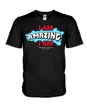 Paul Santisi Gear I Am Amazing I Am V-Neck T-Shirt thumbnail