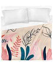 Abstract Floral Duvet Cover - King thumbnail