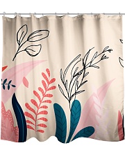 Abstract Floral Shower Curtain thumbnail