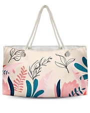 Abstract Floral Weekender Tote thumbnail