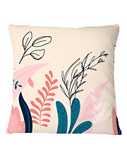 Abstract Floral Square Pillowcase thumbnail
