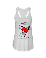 snoopy Ladies Flowy Tank thumbnail