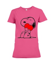 snoopy Premium Fit Ladies Tee thumbnail