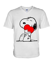 snoopy V-Neck T-Shirt thumbnail