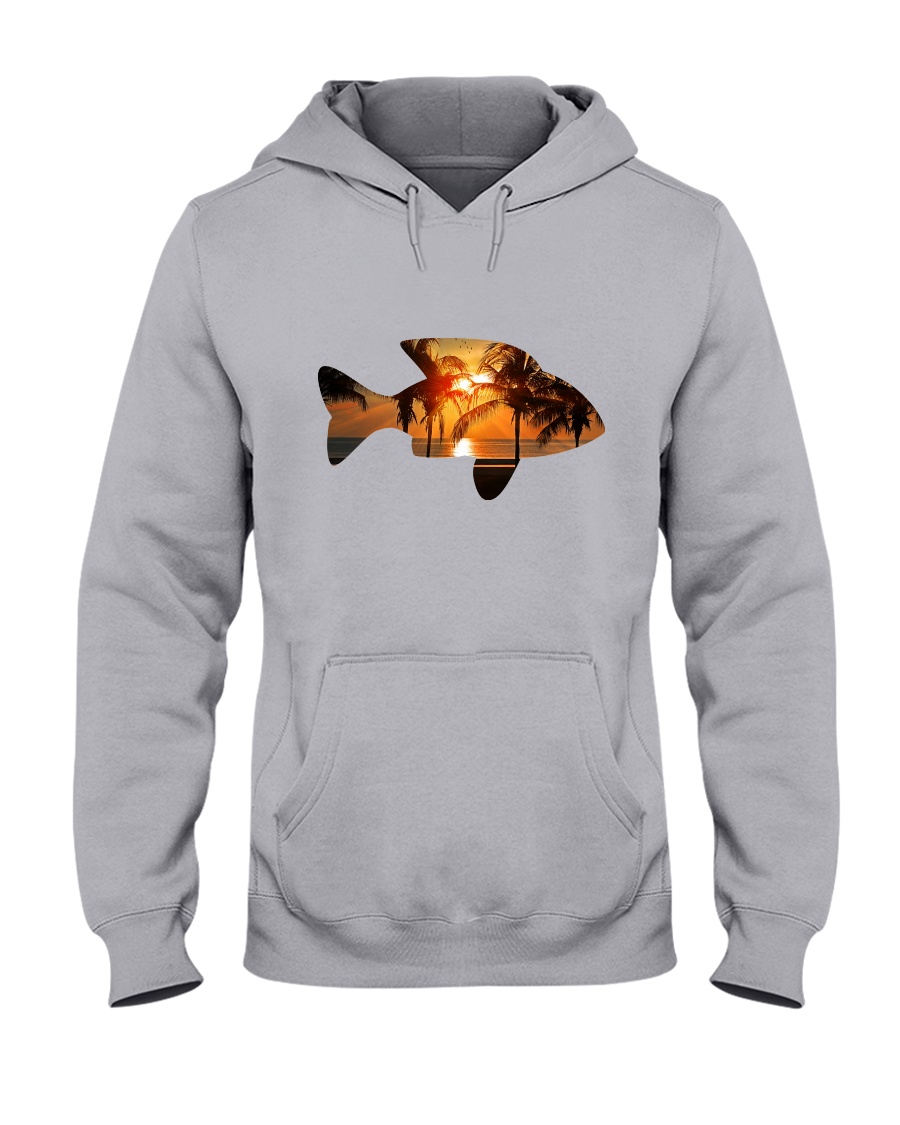leisure FISHING AND TRAVEL ILLUSTRATION DESIGN Hooded Sweatshirt