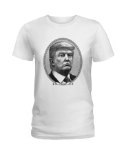trump portrait of the President of USA Ladies T-Shirt thumbnail