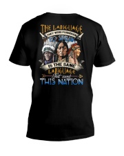 Native American V-Neck T-Shirt tile